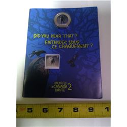 Twenty-Five Cent Coin and Stamp Set - Haunted Canada Series - Brakeman