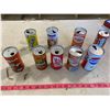 Image 1 : 9- Assorted Vintage Soda Cans