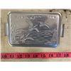 Image 9 : 2- Pewter Norway Spoons + Tray & 8- Coasters