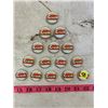 Image 1 : 15- Vintage Orange Crush Pop Bottle Caps (Cork Lined)