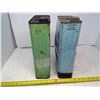 Image 2 : 2 Raw Linseed Oil Cans