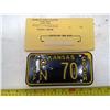 Image 2 : Kaw Valley Tour Plates and Kansas City Pick-Up Coach Plate