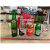 Image 2 : Coke Crate w/ 6- Assorted Vintage Bottles
