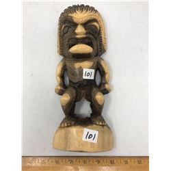 Tiki Hardwood, Hand arved Hawaii 2003 - Height 12"