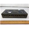 Image 2 : 1920 Engraved Metal Egypt Cigarette Presentation Box (9"x5")