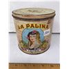 Image 1 : 1950 LaPalina Lilies Cigar Tin (5 1/2"x 5 1/2")