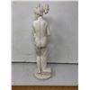 Image 3 : 1980 Italy Marble Dust Epoxy 13" High - Goddess Undressed