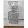 Image 1 : 1950 Bohemia Handmade Cut Crystal Decanter -11" High