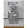 Image 3 : 1950 Bohemia Handmade Cut Crystal Decanter -11" High