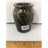 Image 1 : Fancy Stone Carved and Polished Vase - Open Top - Height 4"