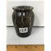 Image 3 : Fancy Stone Carved and Polished Vase - Open Top - Height 4"