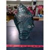 Image 4 : Glass Buddha Head - Height 12"