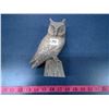 Image 1 : Hand Carved Wood Owl - Height 8"