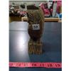 Image 4 : Hand Carved Wood Owl - Height 8"