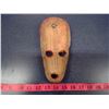 Image 2 : Wooden Carved Mask Jamaica Rasta Style Pink Hair Scarf