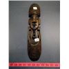 Image 1 : 1992 Indonesian Hardwood Carving "Man Smoking Pipe"