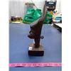 Image 2 : 1972 Zaire Africa Woodcarving goddess - Height 11"