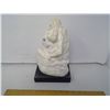 Image 3 : 1973 Santini, Italy. Marble Dust Epoxy - "Lovers" - Height 11"