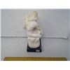 Image 4 : 1973 Santini, Italy. Marble Dust Epoxy - "Lovers" - Height 11"