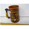 Image 2 : 1973 German heritage Painted Wooden Stein - Height 8"