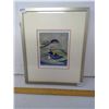 Image 1 : "Spirit of the Labods" Framed Print by Maxine Noel (11" x 13 1/2")