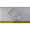 Image 2 : 1981 Bohemia Lead Crystal Ash Tray, Heavy Thick - No Chips - 6" Diameter