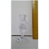Image 2 : Bohemia Lead Crystal Candlestick Holder - Height: 6"
