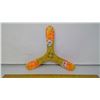 Image 1 : "Minitripale" French Right-Handed Tri-Bladed Boomerang - 20 meter range, 9 1/2" Span