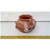 Image 2 : Zuni Museum Reproduced Handmade Zoomorphic Pottery Handled Jar