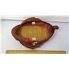 Image 2 : 1950 China Winnowing Style Basket Fawning Goose - 14" Length