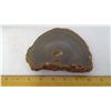 Image 3 : Rocksaw Slab Polished Gemmy Agate Dish - 1" Thick - 6" Length