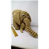 Image 1 : Jute Cord Elephant - 22" Length - Local Craftswoman Dares to Make of Solid Jute
