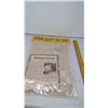 Image 2 : Museum Quality Tapa Cloth Pounded Tree Bark - Tonya Islands - 18"x11'"