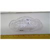 Image 2 : Lead Crystal Hand Cut Bohemia - 7" Length Tray