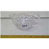 Image 1 : Cut Crystal Creamer - 6" Length - 1920 Lead Crystal