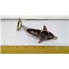 Image 3 : 1947 Chrome Dolphin Tail Bottle Opener - 6 1/2" Length - Bottlenose Dolphin