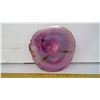 Image 2 : Brazil Agate Geode Slab Translucent Window Hanger - 6" Width