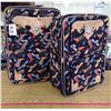 Image 1 : Cowboy Boot Motif Medium and Large Suitcases