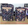 Image 2 : Cowboy Boot Motif Medium and Large Suitcases