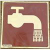 Image 1 : Running Water Sign