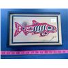 Image 2 : West Coast Hand Painted Cedar Box - Signed