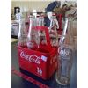 Image 1 : Set of 6 - 1603 Coca-Cola Bottles w/ Carrier