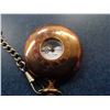 Image 3 : Vintage Styled Pocket Watch w/ Chain and Calendar Date
