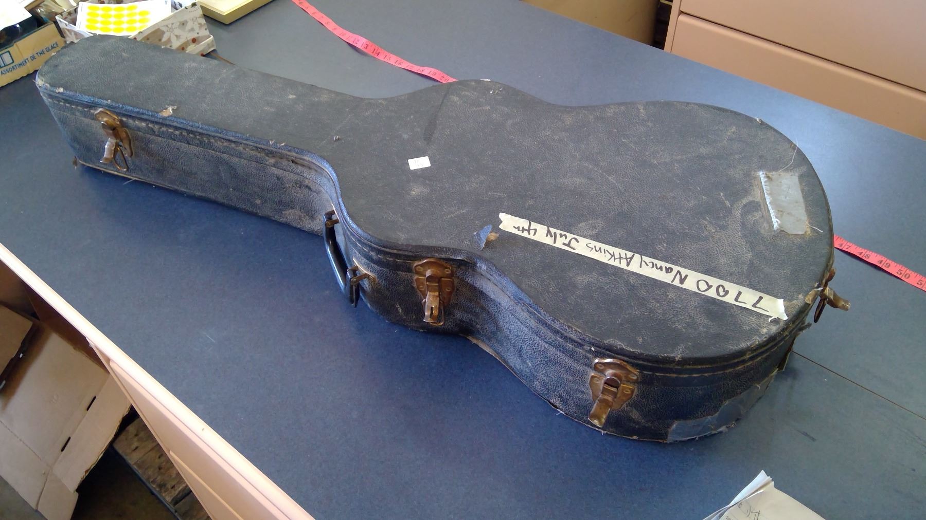 Vantage Acoustic Guitar w/ Case (Missing High E String) Schmalz Auctions