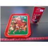 Image 1 : Coca-Cola Pencil Sharpener and Christmas Drink Tray