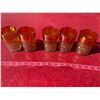 Image 1 : 5 Carnival glass Glasses