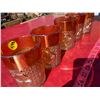 Image 3 : 5 Carnival glass Glasses