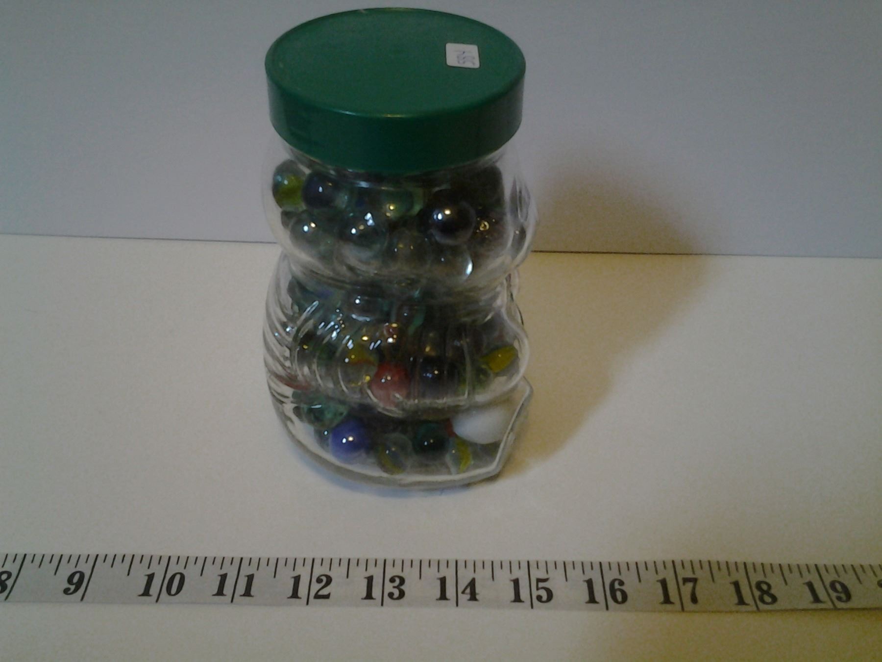 Kraft Peanut Butter Jar Full of Marbles