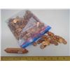 Image 1 : Bay of Pennies, Roll of 1867-1992 Pennies
