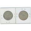 Image 2 : 1961 USA Silver 50 Cents, 1967 USA Silver 50 Cents